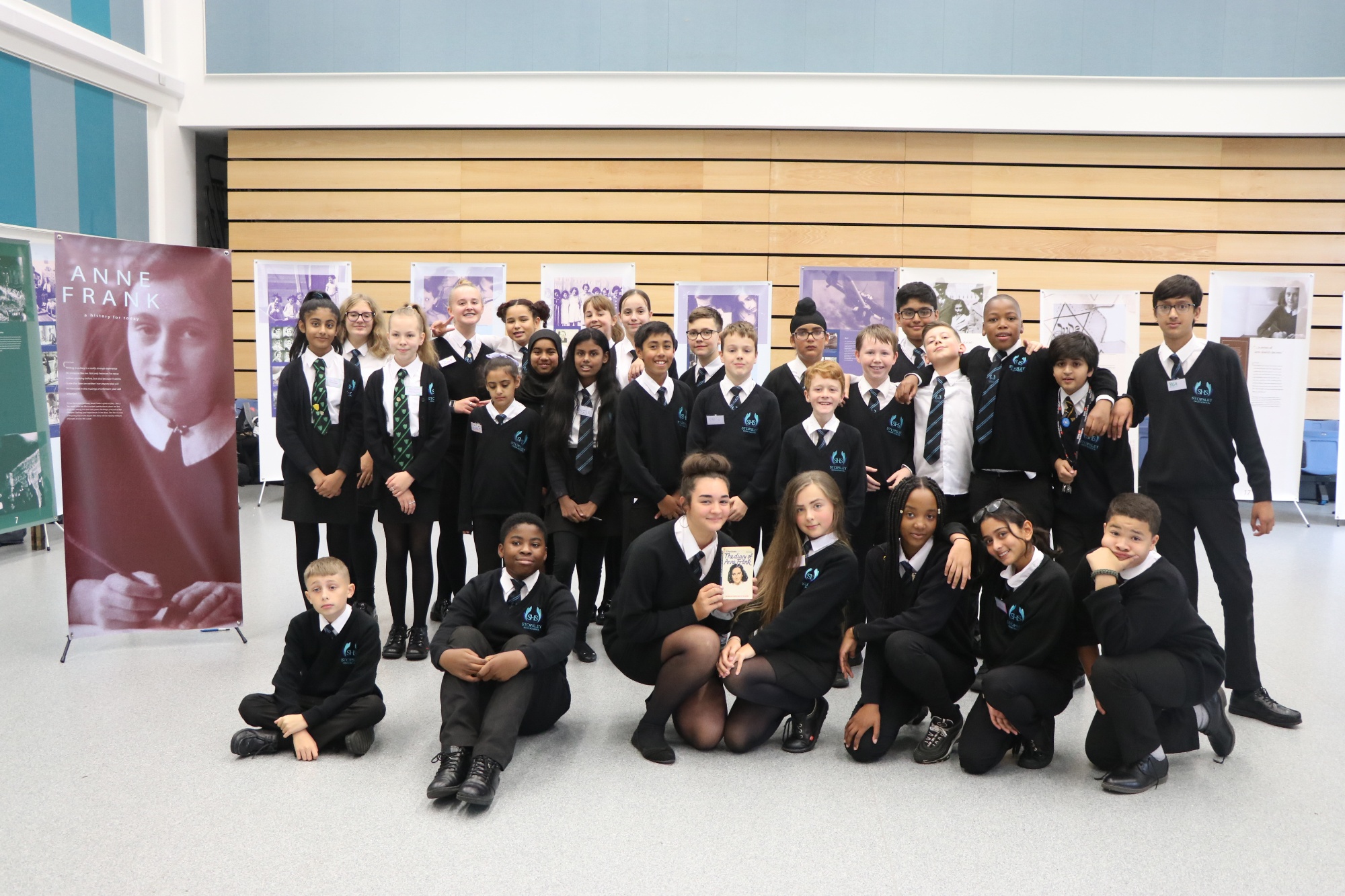 Stopsley High School Anne Frank Exhibition